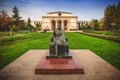 George Enescu statue from Bucharest National Opera