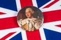 George III of the United Kingdom Royalty Free Stock Photo