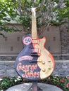 George Jones guitar Royalty Free Stock Photo