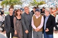 George Lucas, Harrison Ford, Karen Allen, Shia La Beouf, Steven Spielberg Royalty Free Stock Photo