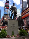 George M. Cohan, Times Square, New York City, NYC, NY, USA Royalty Free Stock Photo