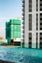 New apartment block under construction Penang