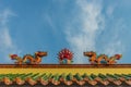 The Bean Boo Thean temple on the river in George Town Malaysia