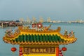 The Bean Boo Thean temple on the river in George Town Malaysia