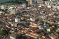 Aerial view Penang Georgetown in afternoon.