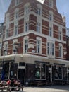 The George & Vulture has stood as the tallest pub in London since 1870 in Haberdasher Street, Shoreditch Royalty Free Stock Photo