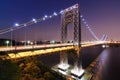 George Washington Bridge Royalty Free Stock Photo