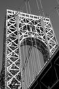 George Washington Bridge Royalty Free Stock Photo