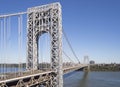 George Washington Bridge. Royalty Free Stock Photo