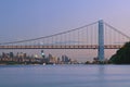 George Washington Bridge, New York. Royalty Free Stock Photo