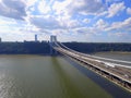 George Washington Bridge New York Royalty Free Stock Photo