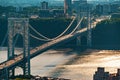 George Washington Bridge, New York. Image of George Washington Bridge Royalty Free Stock Photo