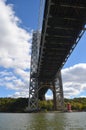 George Washington Bridge, NYC Royalty Free Stock Photo