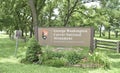 George Washington Carver National Monument Sign Royalty Free Stock Photo