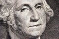 George Washington close up Royalty Free Stock Photo