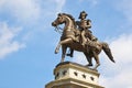 The George Washington Equestrian Monument Royalty Free Stock Photo