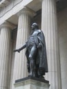 George Washington at Federal Hall National Memorial in downtown Manhattan, New York Royalty Free Stock Photo