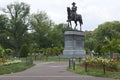 George Washington Monument Boston Commons Royalty Free Stock Photo