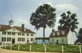 George Washington` s home in 60`s Royalty Free Stock Photo