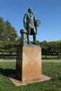 George Washington statue as Master Mason by sculptor by Donald De Lue in Flushing Meadows Corona Park