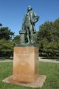 George Washington statue as Master Mason by sculptor by Donald De Lue in Flushing Meadows Corona Park