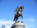 George Washington Statue, Boston Public Garden, Boston, Massachusetts, USA Royalty Free Stock Photo