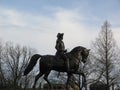 George Washington Statue, Boston Public Garden, Boston, Massachusetts, USA Royalty Free Stock Photo