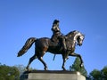 George Washington Statue, Boston Public Garden, Boston, Massachusetts, USA Royalty Free Stock Photo