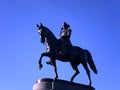 George Washington Statue, Boston Public Garden, Boston, Massachusetts, USA Royalty Free Stock Photo