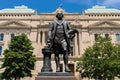 George Washington statue Royalty Free Stock Photo