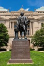 George Washington statue Royalty Free Stock Photo