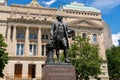 George Washington statue Royalty Free Stock Photo