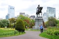 Boston Public Garden in Spring Royalty Free Stock Photo