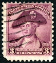 George Washington US Postage Stamp Royalty Free Stock Photo