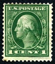 George Washington USA Postage Stamp Royalty Free Stock Photo