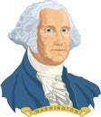 George Washington Vector Illustration