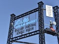 Mississippi Industrial Heritage Museum Sign, Meridian, Mississippi Royalty Free Stock Photo