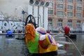 Georges Pompidou Center - Paris Royalty Free Stock Photo