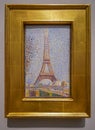 Georges Seurat - Eiffel Tower, 1889, at the Legion of Honor, San Francisco, United States of America.
