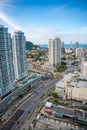 Georgetown city, Malaysia - December 17, 2023: Aerial view of architecture in Georgetown city, Penang, Malaysia Royalty Free Stock Photo