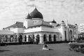 GEORGETOWN, MALAYSIA, December 19 2017: The view from outside of Masjid Kapitan Keling