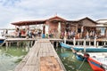 GEORGETOWN, PENANG, February 12, 2020: Chew Jetty is part of Penang Heritage Trail and is popular tourist destination. One of