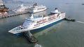 The Swettenham Cruise Ship Terminal with Some Cruise Ships Docking