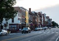 Georgetown Streets, Washington DC, USA Royalty Free Stock Photo