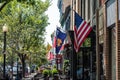 Georgetown Streets, Washington DC, USA Royalty Free Stock Photo