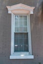 Georgetown townhouses window Washington DC Royalty Free Stock Photo