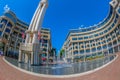 Buildings at the Georgetown Waterfront Park, Washington DC, USA Royalty Free Stock Photo