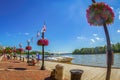 Georgetown Waterfront Park, Washington DC, USA Royalty Free Stock Photo