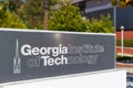 Georgia Institute of Technology sign