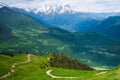 Georgia mountain nature in Svaneti region Royalty Free Stock Photo